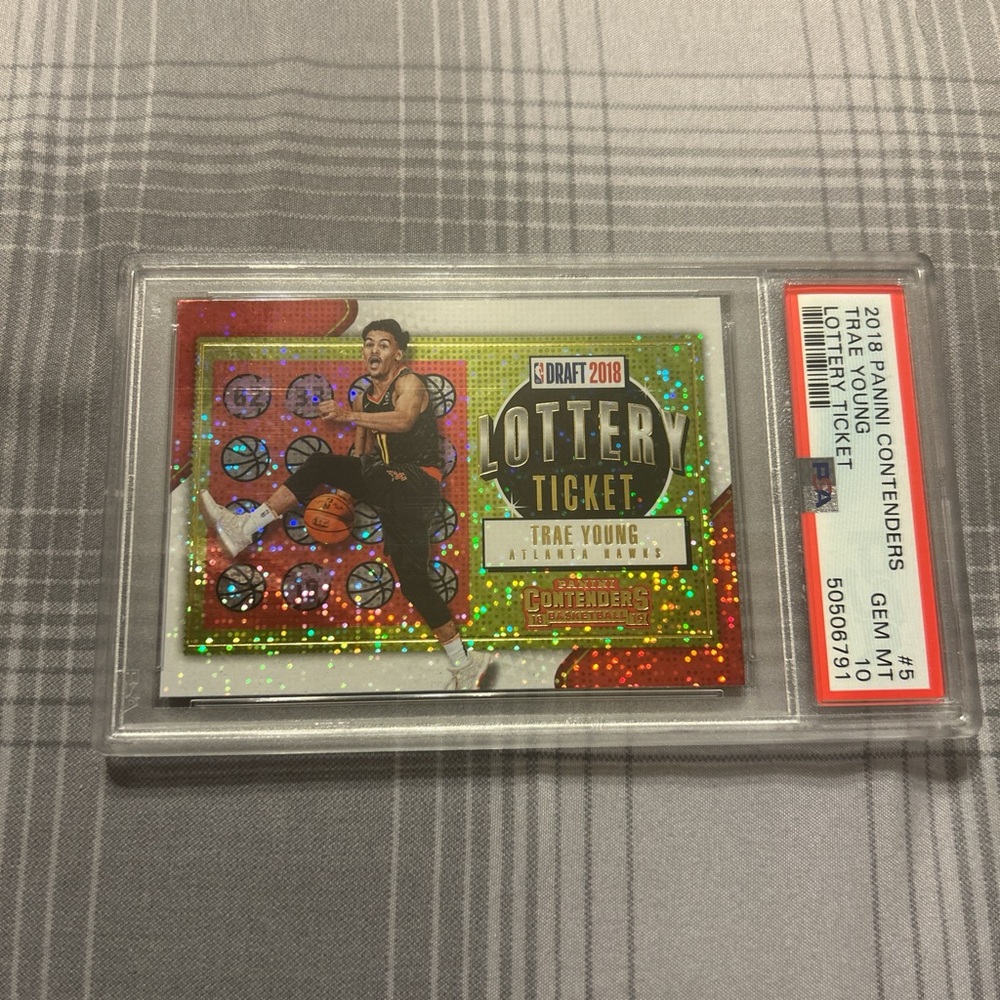 Panini Basketball Card with Red and Green Accents